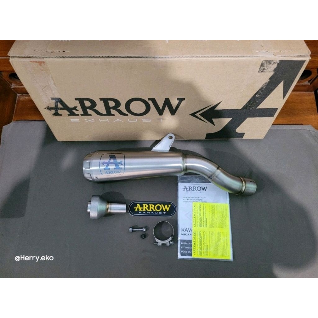 Arrow Prorace Titanium ZX25R ZX25RR ZX4R