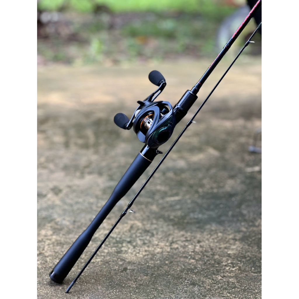 Satu set bc zorro beatrix drag clicker & Joran zorro alexander fuji carbon solid medium