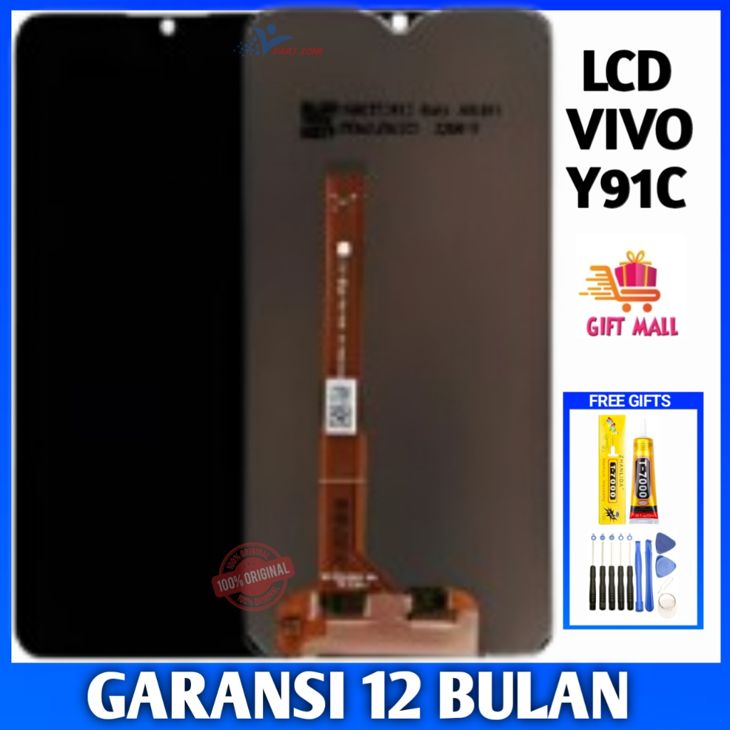 LCD VIVO Y91C Fullset HP Touchscreen VIVO Y91C Free Lem Glass Touch