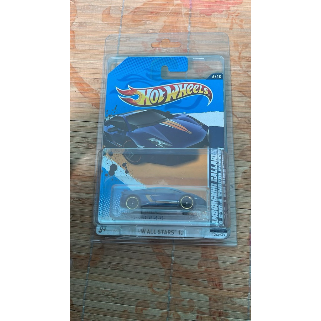 hot wheels lamborghini gallardo card allstar