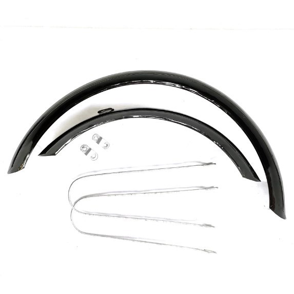 Spakbor Slebor  Fender Sepeda Lipat 16 Inch Hitam