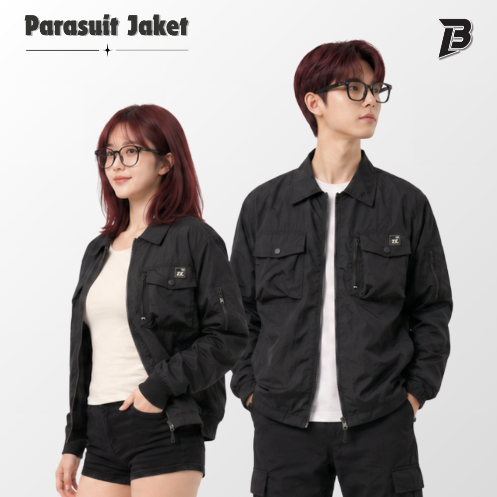 Jaket Tractop Pria Casual Vintage – Jaket Sport Stylish Retro Kekinian