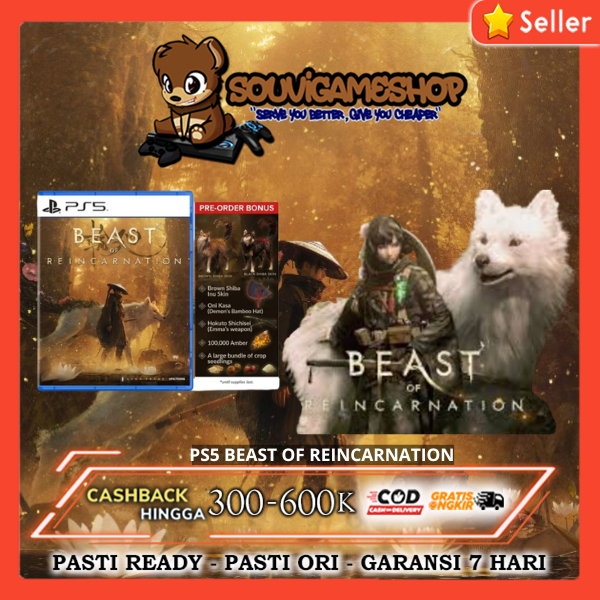 PO / PRE-ORDER SONY PS5 PLAYSTATION 5 BEAST OF REINCARNATION