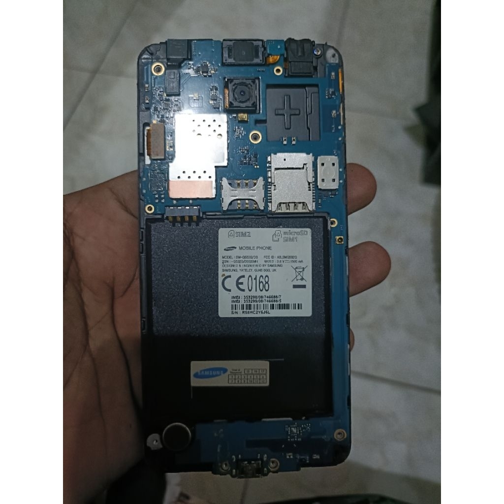 mesin Samsung j2 prime lupa pola