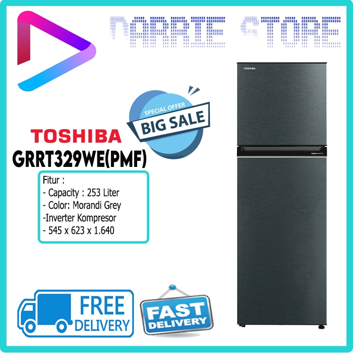 Toshiba GR-RT329WE-PMF Kulkas