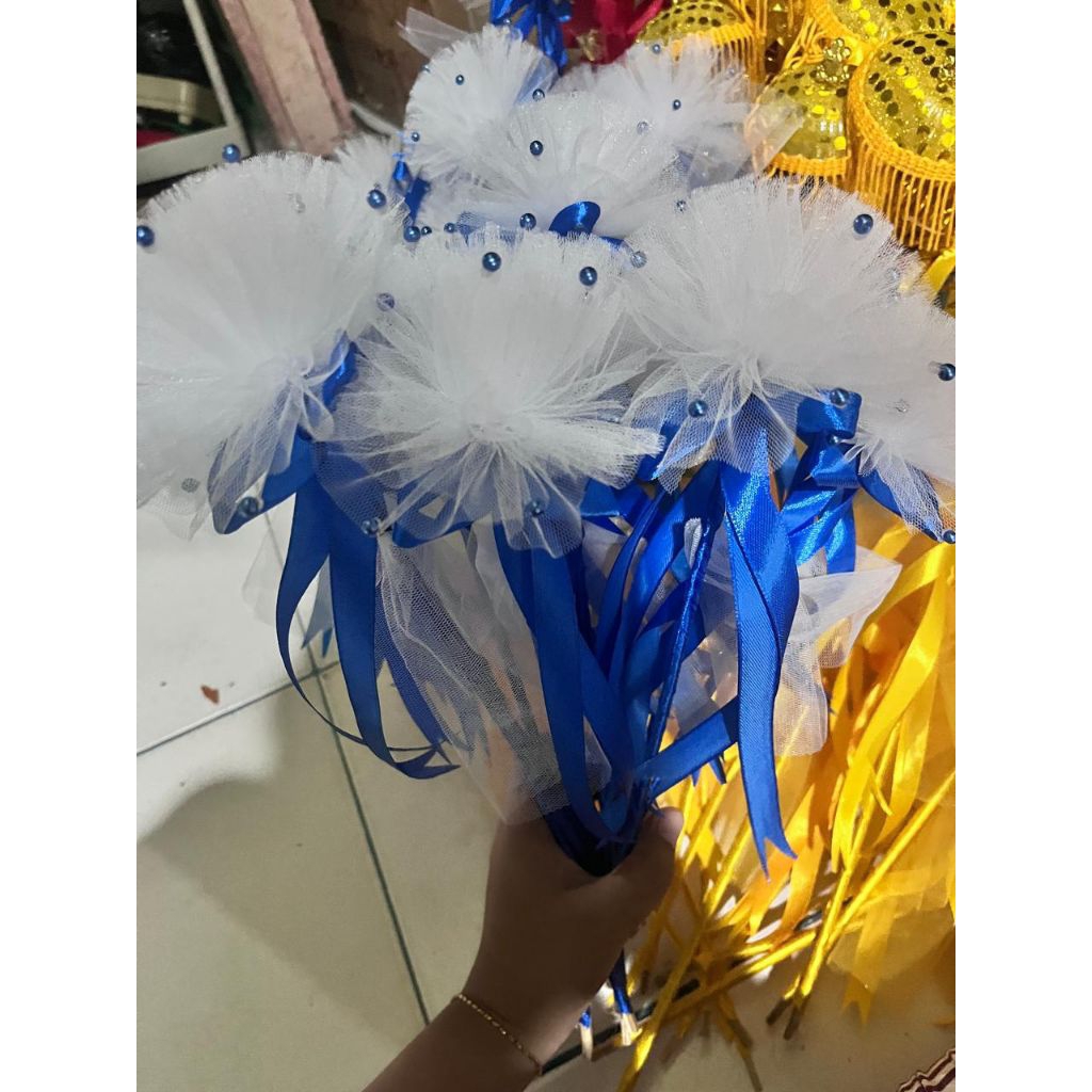 bunga telur pengantin / pokok telur pompom mutiara