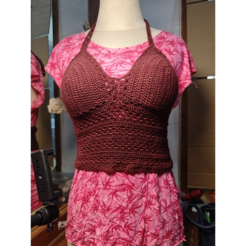 Crop Top/Bikini Rajut Handmade