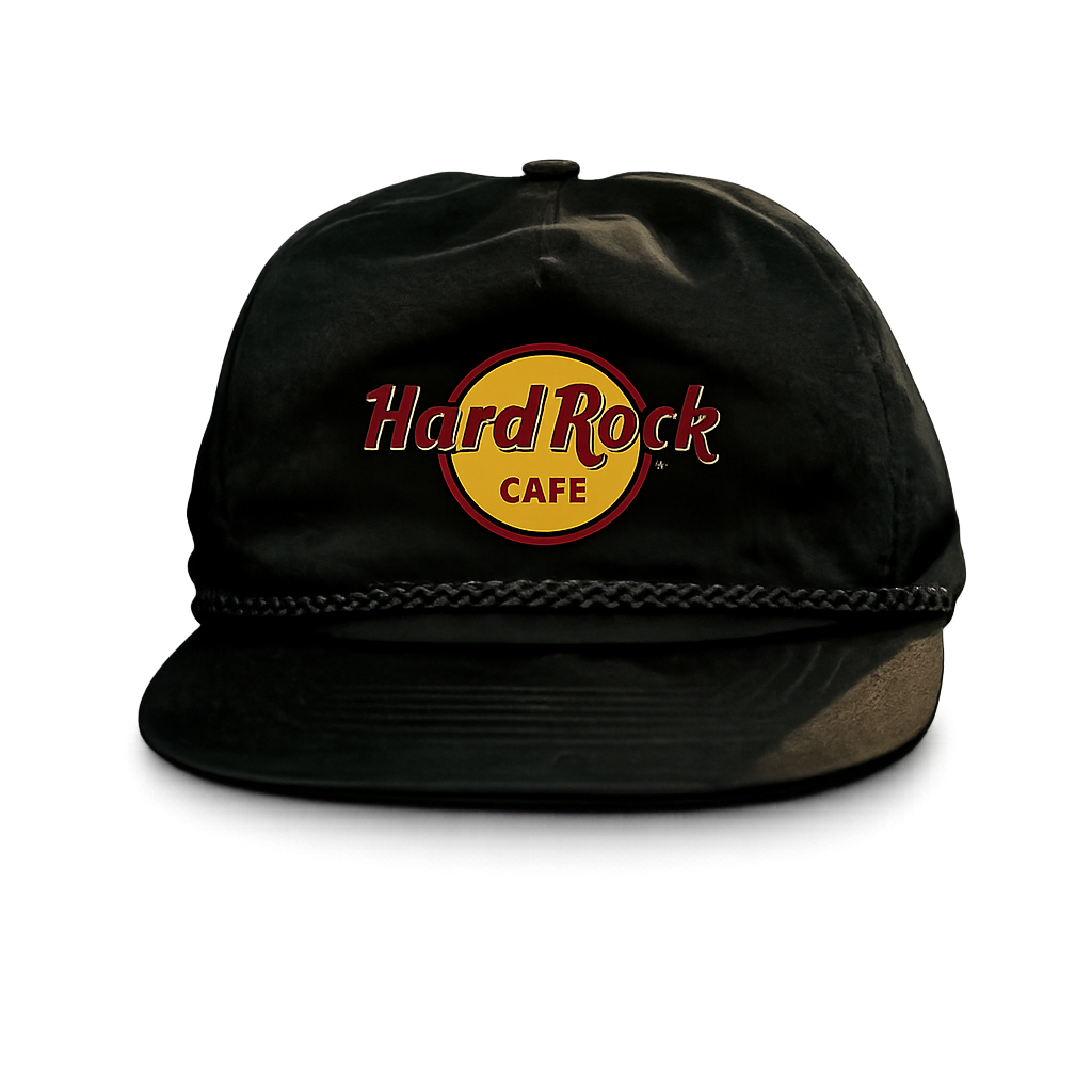 Topi Snapback Classic Hard Rock /Topi Snapback Oldskool Casual Vintage Rope Hat Pria Wanita