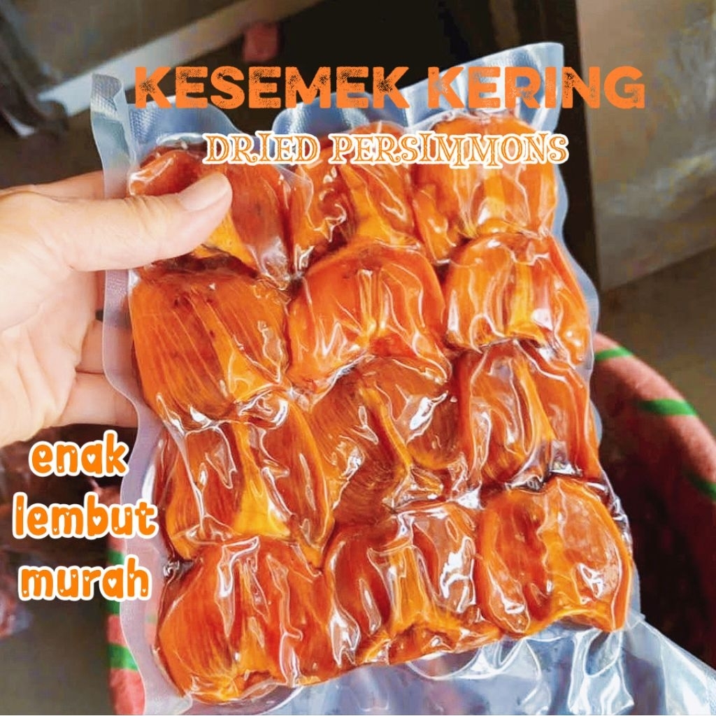 Kesemek Kering / Dried Persimmons / Manisan Kesemek 100 gram
