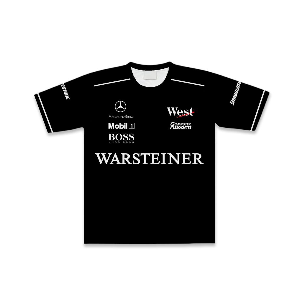 Jersey Mika Hakkinen F1 Mclaren Mercedes Fullprint