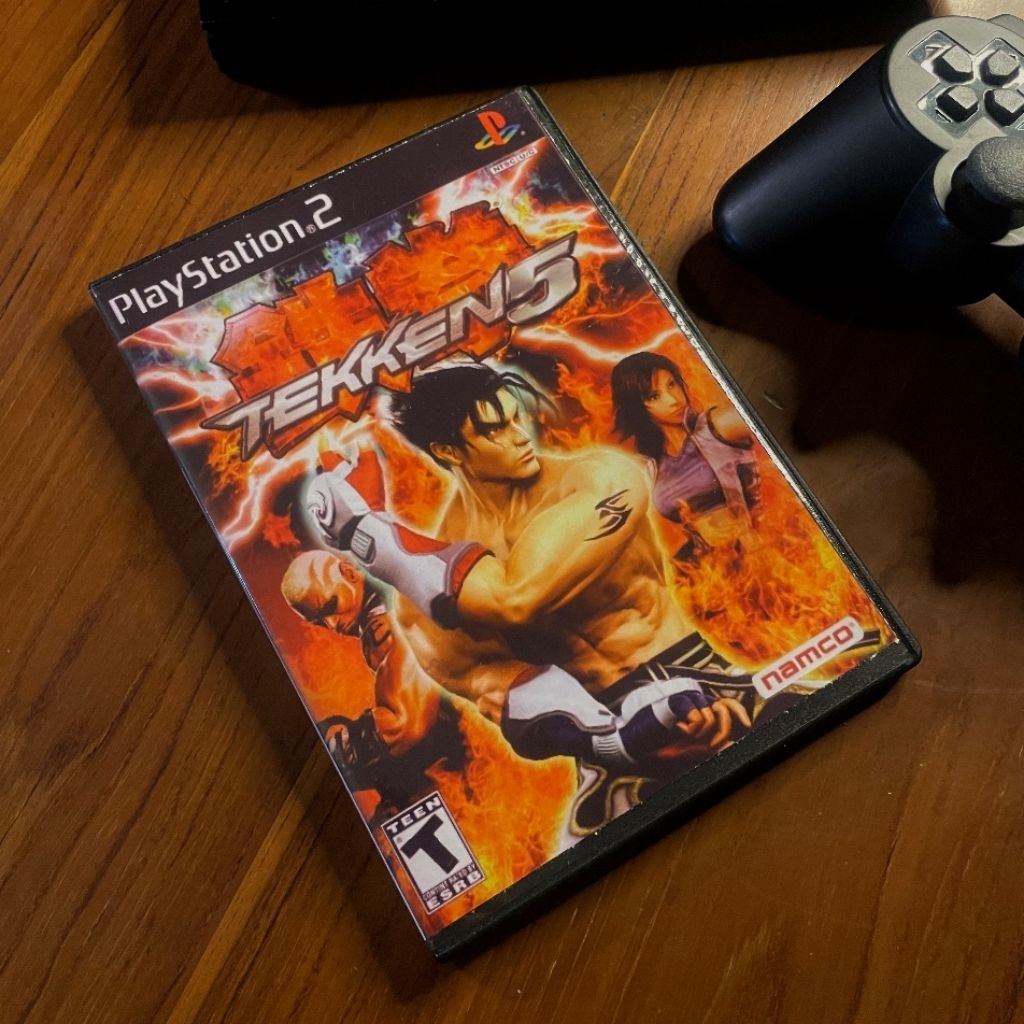 DVD GAME PS2 PLAYSTATION 2 TEKKEN 5 / KASET PS2 (NEW HANDMADE)