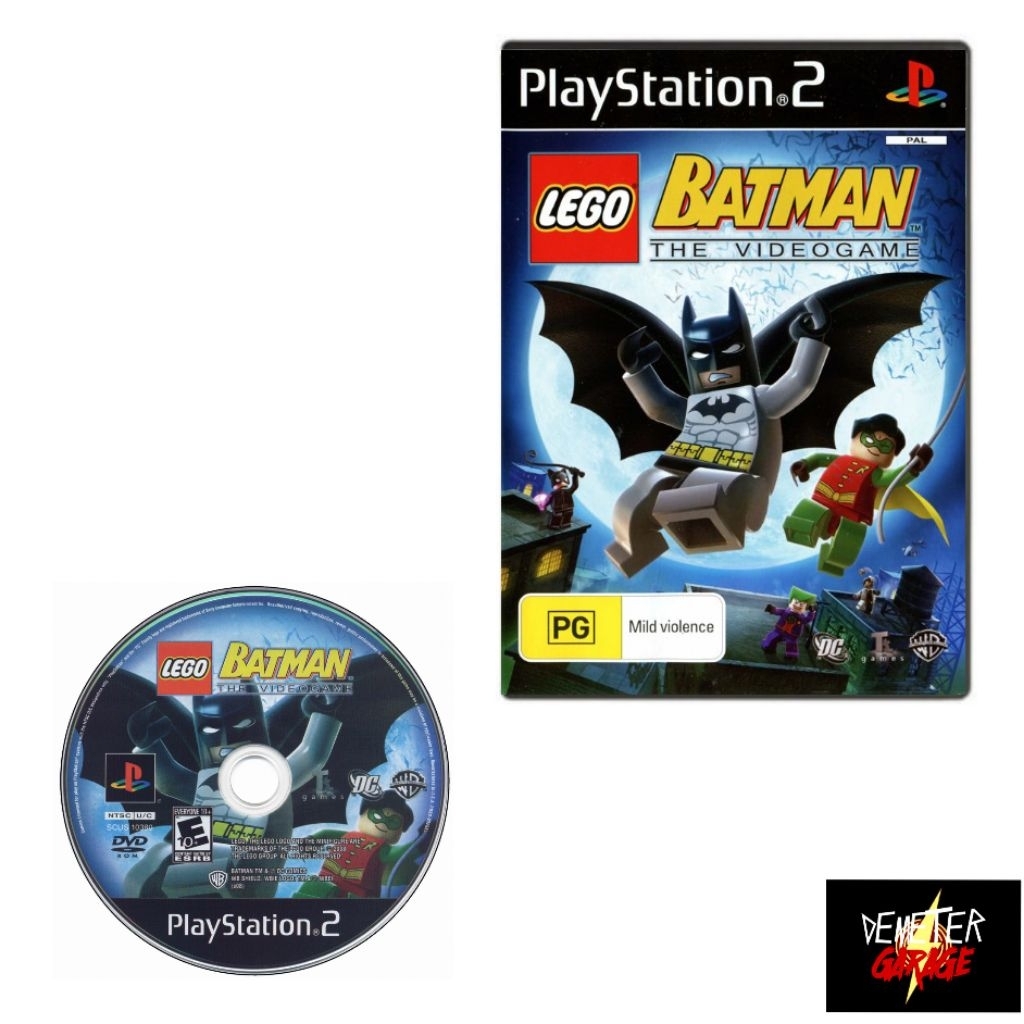 DVD GAME PS2 PLAYSTATION 2 LEGO BATMAN / KASET PS2