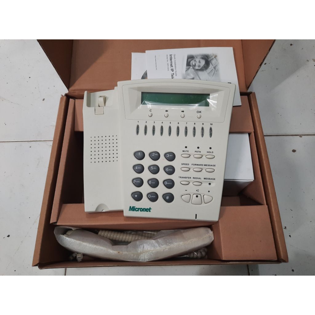 Telephone VOIP PHONE, IP PHONE MICRONET