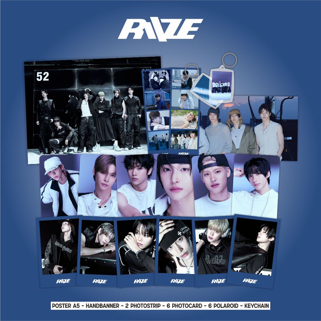 RIIZE II FANKIT / FANKIT SET KPOP MERCH / FANKIT MERCH PHOTOCARD FANKIT KPOP