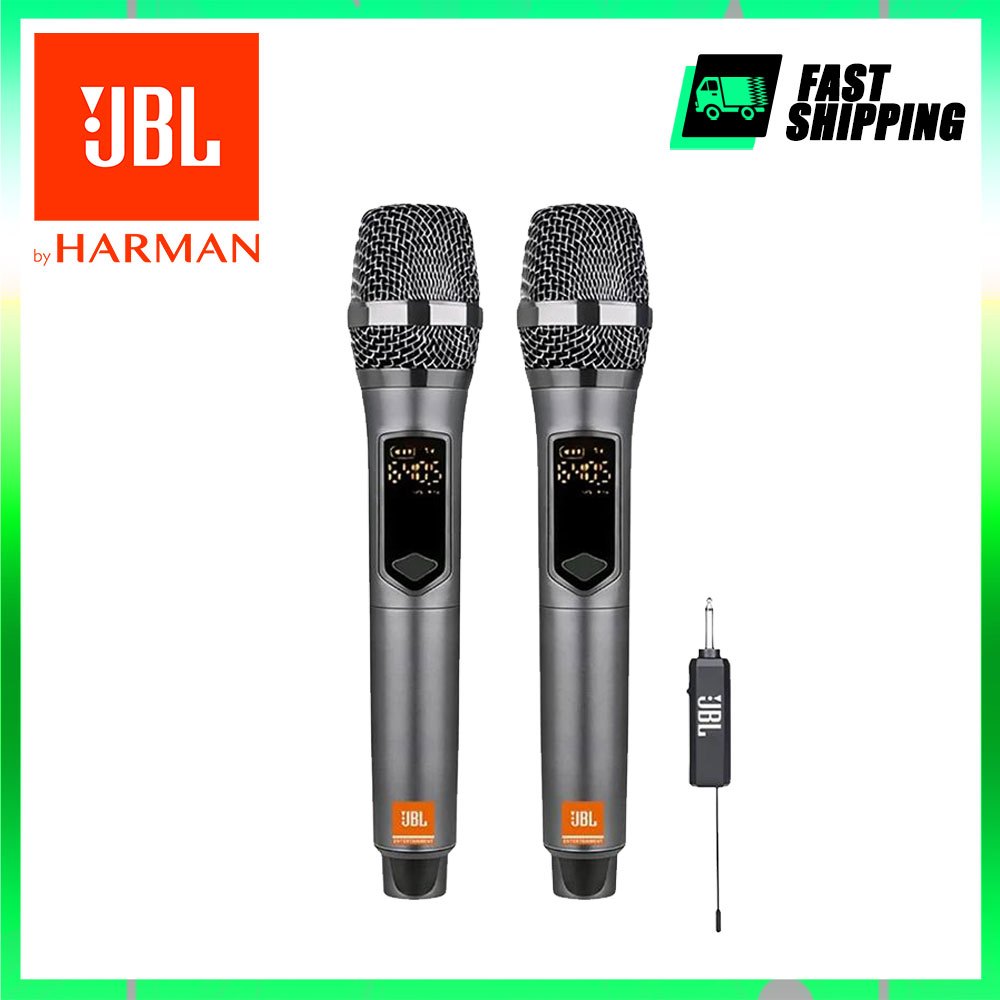JBL Wireless Microphone Karaoke Professional Handheld Microphone Set
