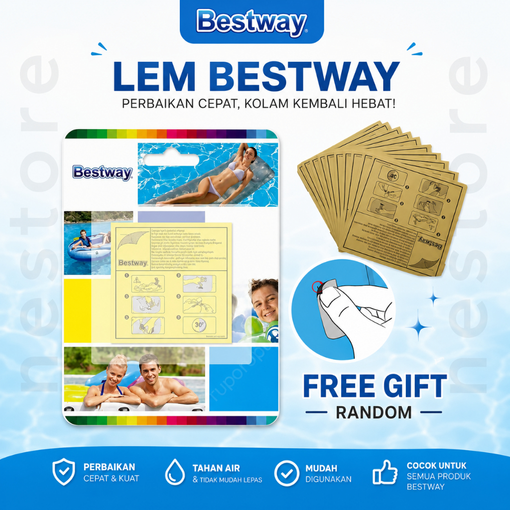 [NESTORE]LEM BESTWAY LEM PENAMBAH JAS HUJAN KOLAM RENANG