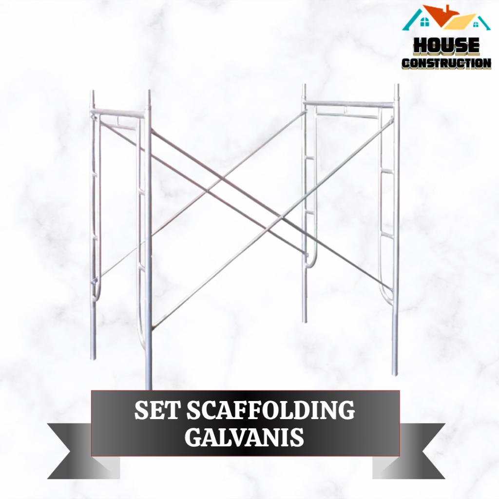 1 SET SCAFFOLDING GALVVANIS
