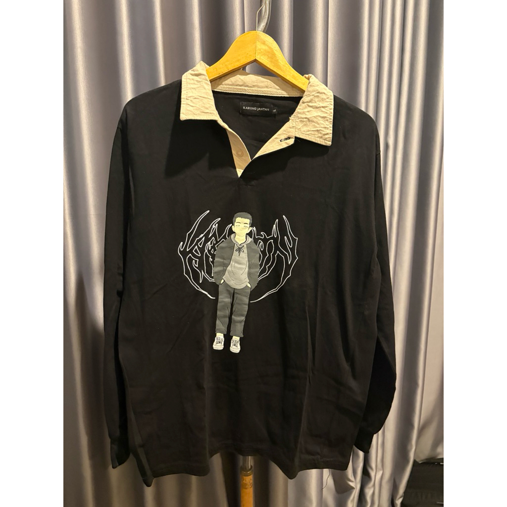 [PRELOVED] KARUNG JANTAN LONG SLEEVE SHIRT