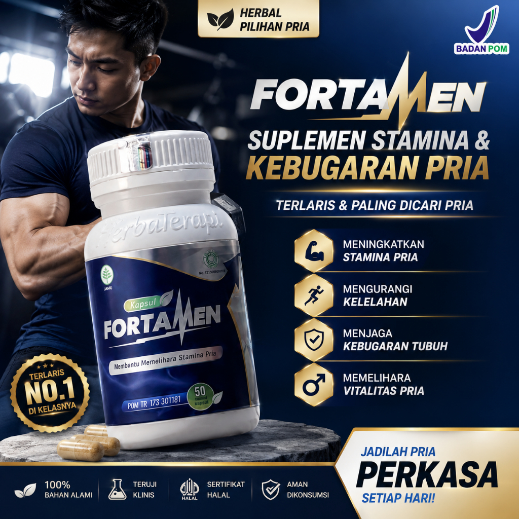 FORTAMEN SUPLEMEN KEBUGARAN PRIA ORIGINAL