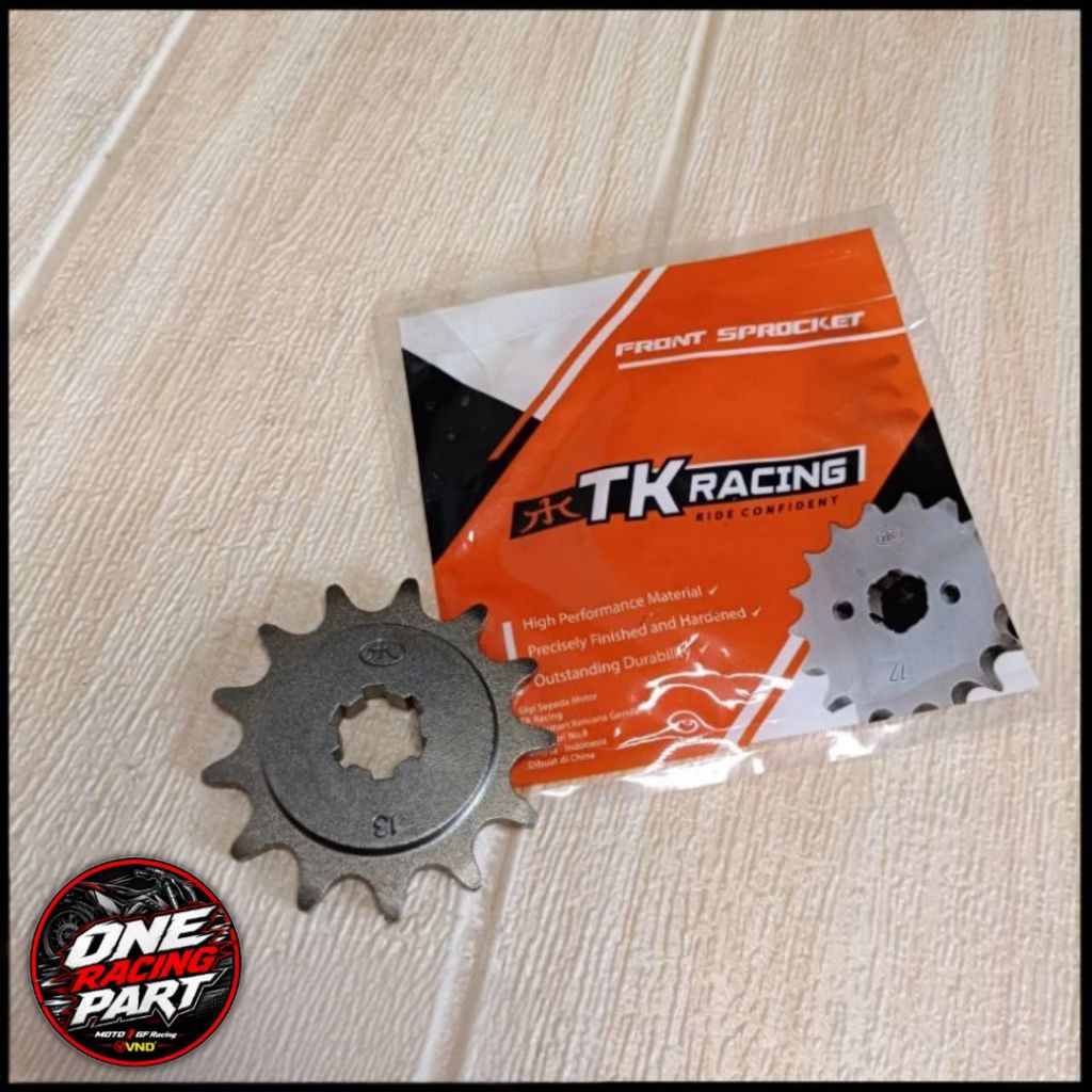 gear depan 415 TK racing / SSS satria 2 tak tornado ukurann 11 12 13 14 15 16 17