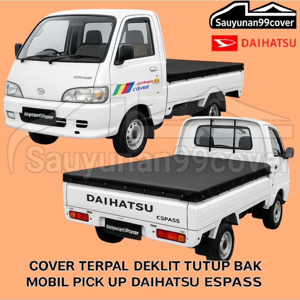 Espass 1.5 / Cover Tutup Bak Mobil Pick up Daihatsu Espass 1.3 - 1.5