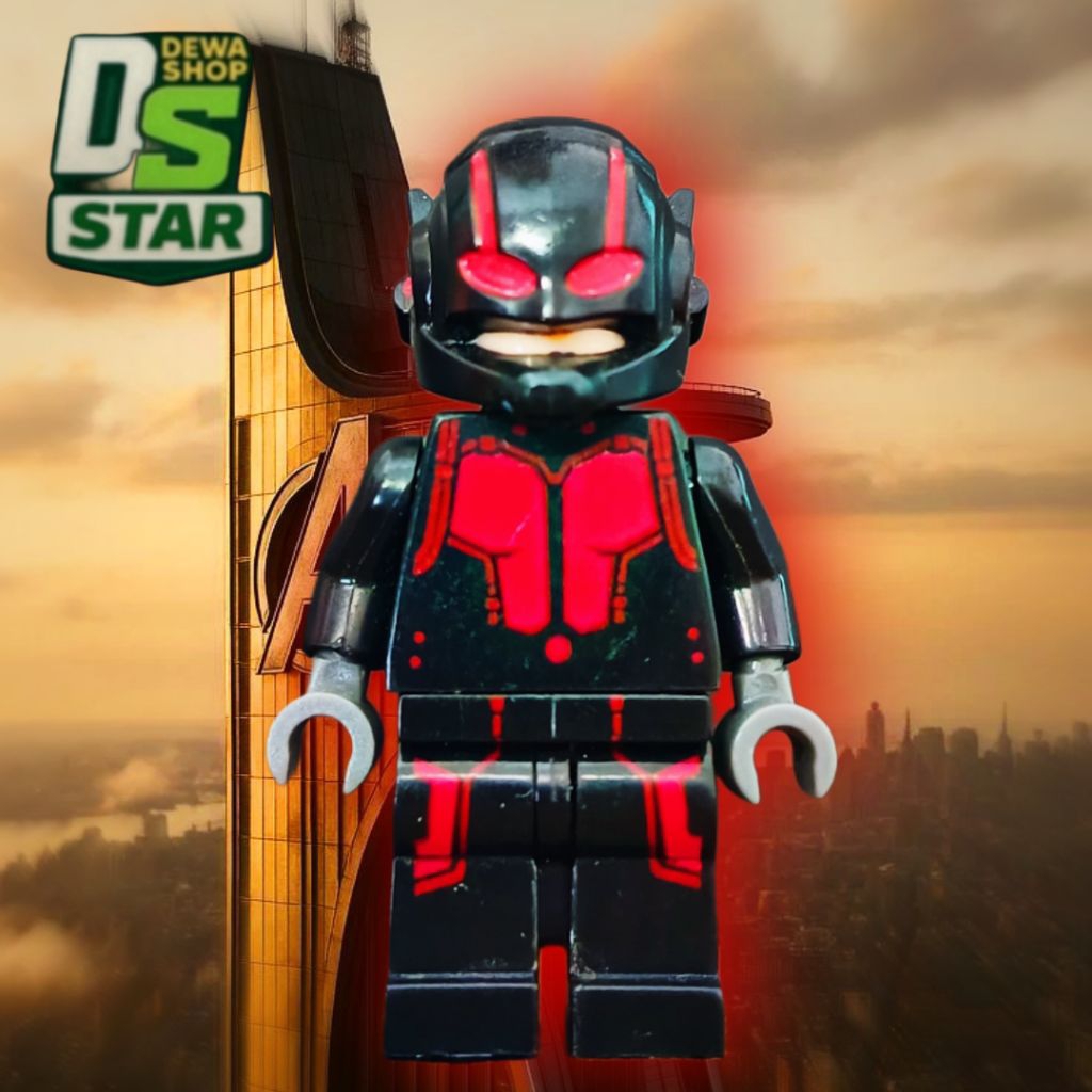Lego Ant Man Hank Pym Red Suit