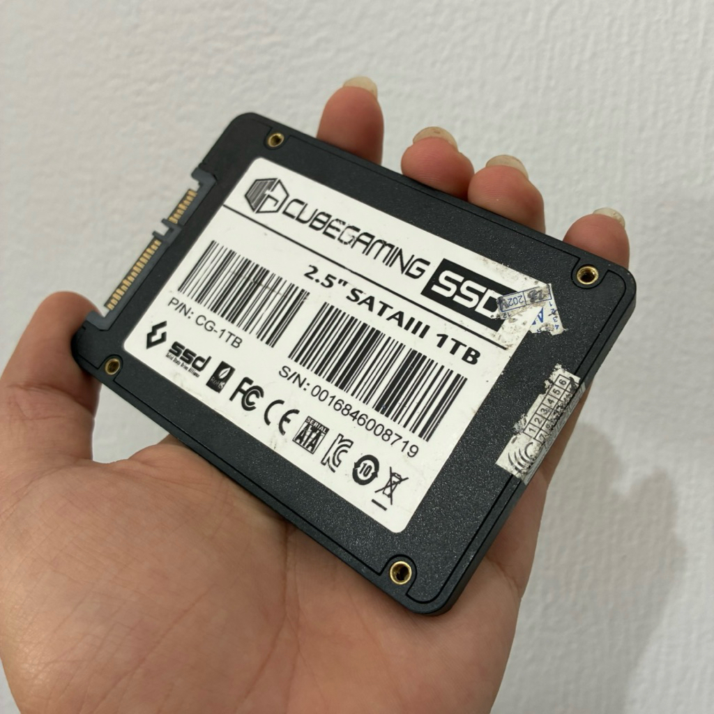 CG 1TB CUBE GAMING SSD SATA III ORIGINAL