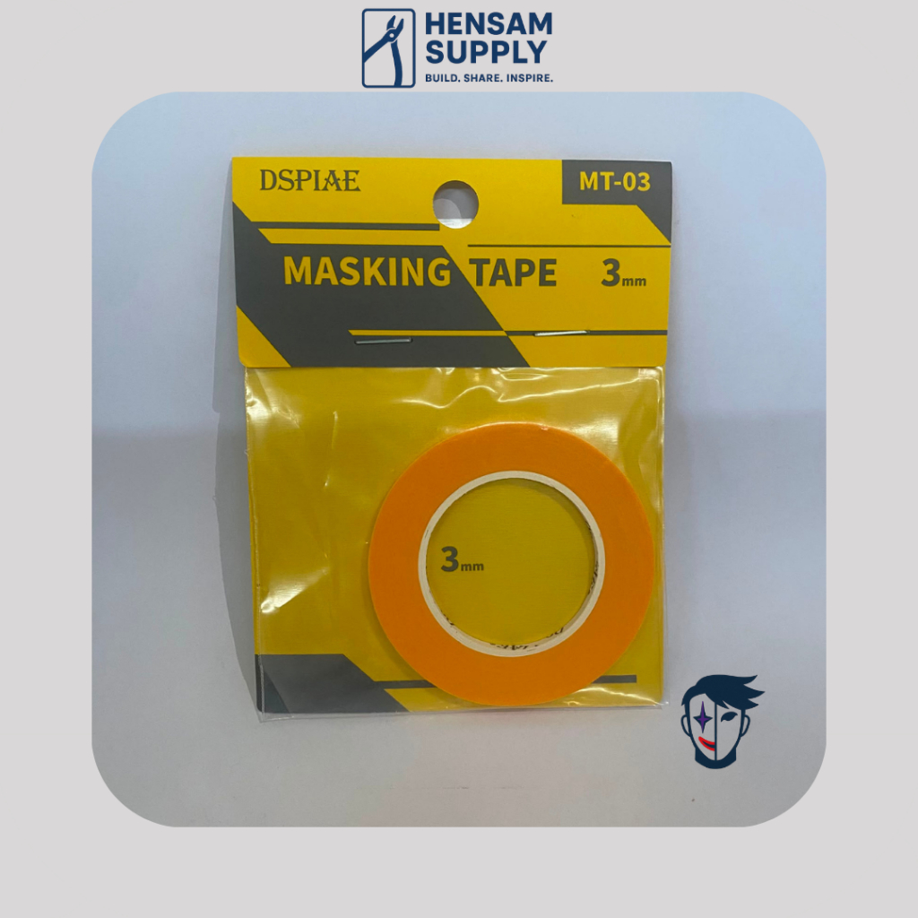 DSPIAE MT-03 Masking Tape 3mm Width - Modeling Washi Masking Tape