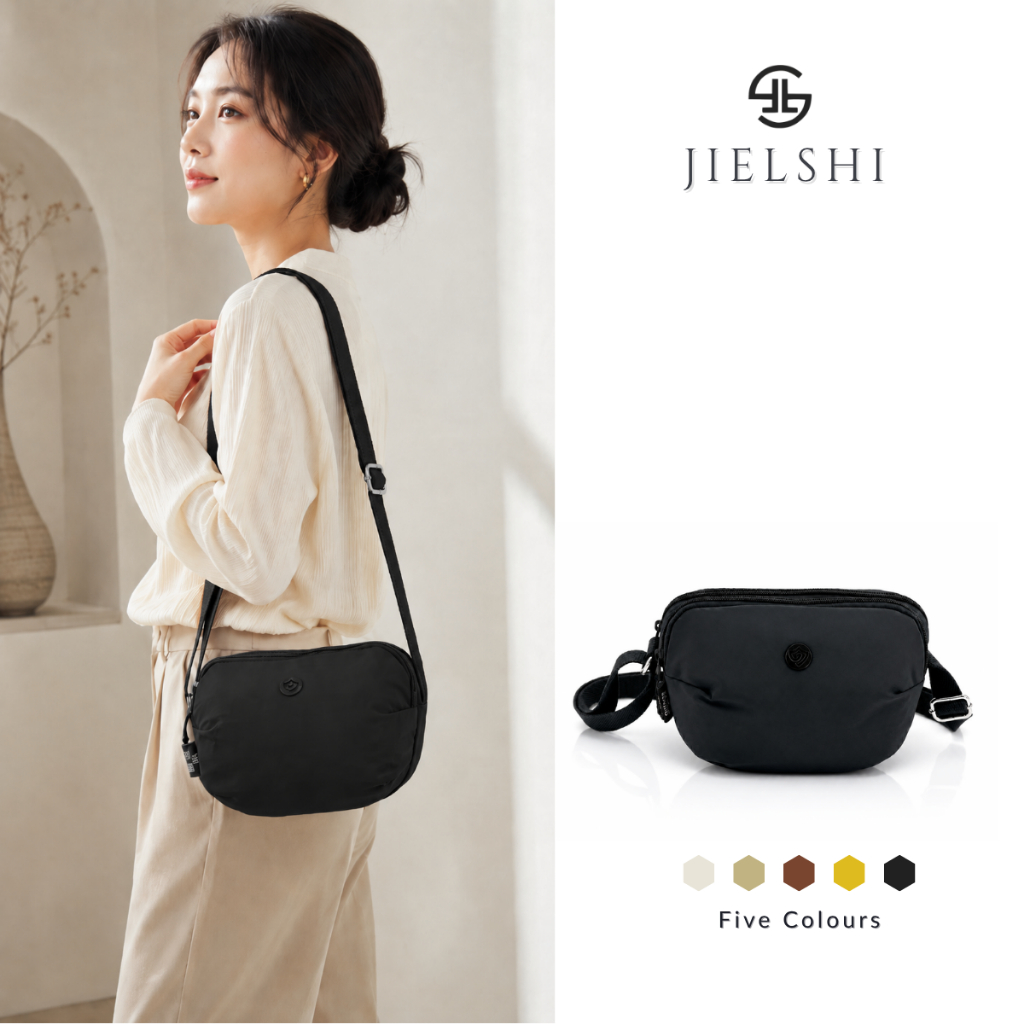JIELSHI CANDY 6-063# - Tas Selempang Wanita - Slingbag Cewek Terbaru Bahan Parasut Premium