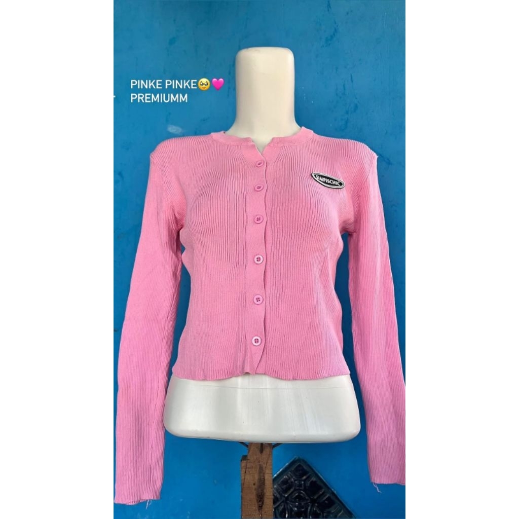 thrift PREMI atasan CROPTOP