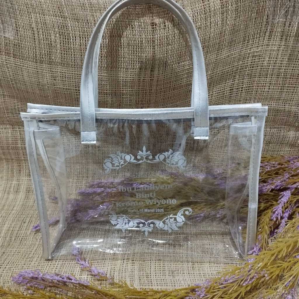 Tas Yasin / Tas Tahlil / Totebag Yasin / Tas transparan