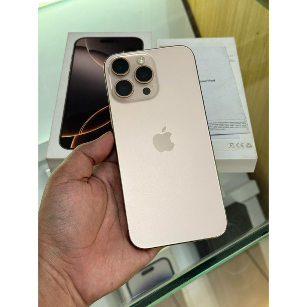 iphone 16 pro max 512gb ibox second fullset ori