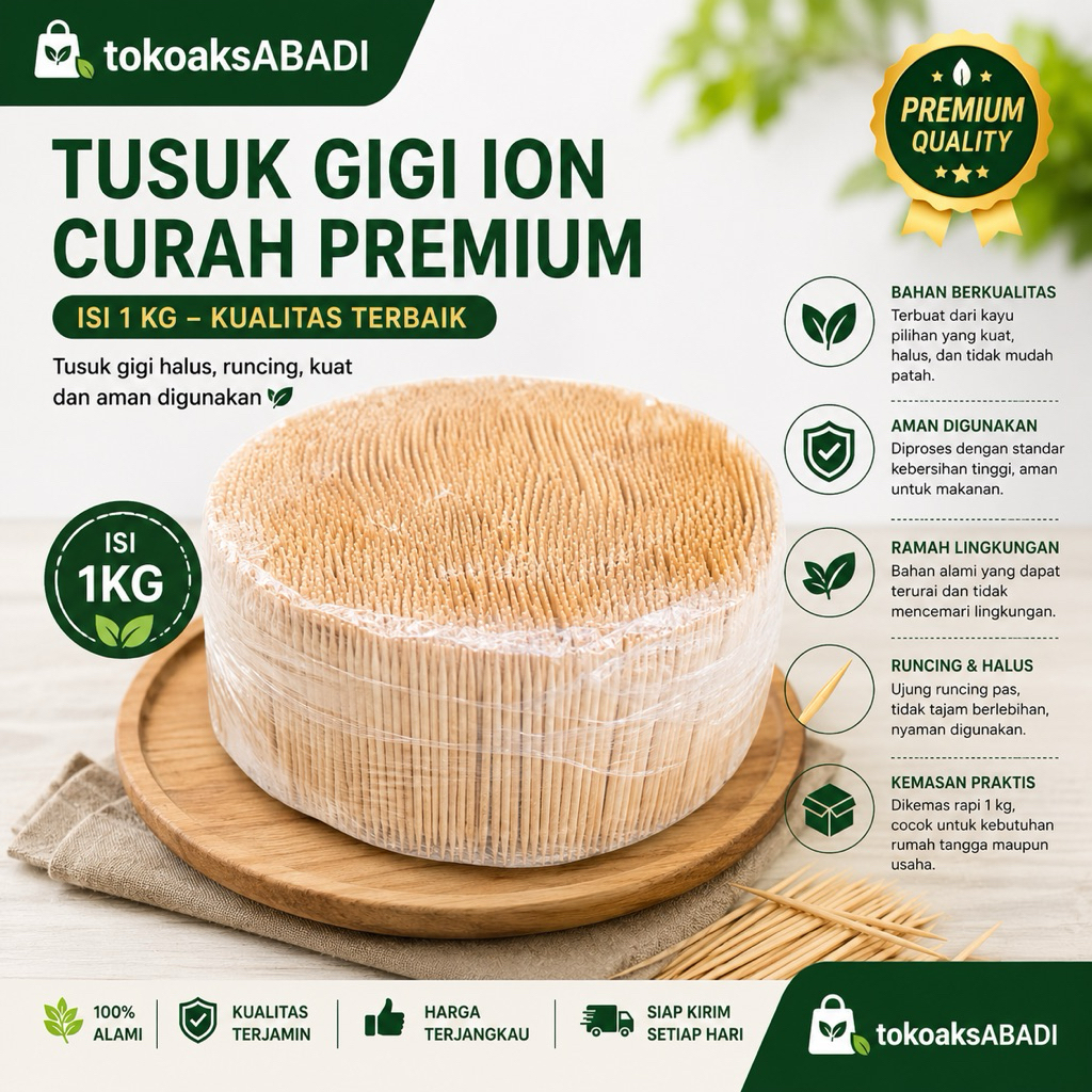 TUSUK GIGI LOS KG/TUSUK GIGI/TUSUK GIGI HIGIENIS/TUSUK GIGI MURAH/TUSUK GIGI/TUSUK GIGI KG TERMURAH