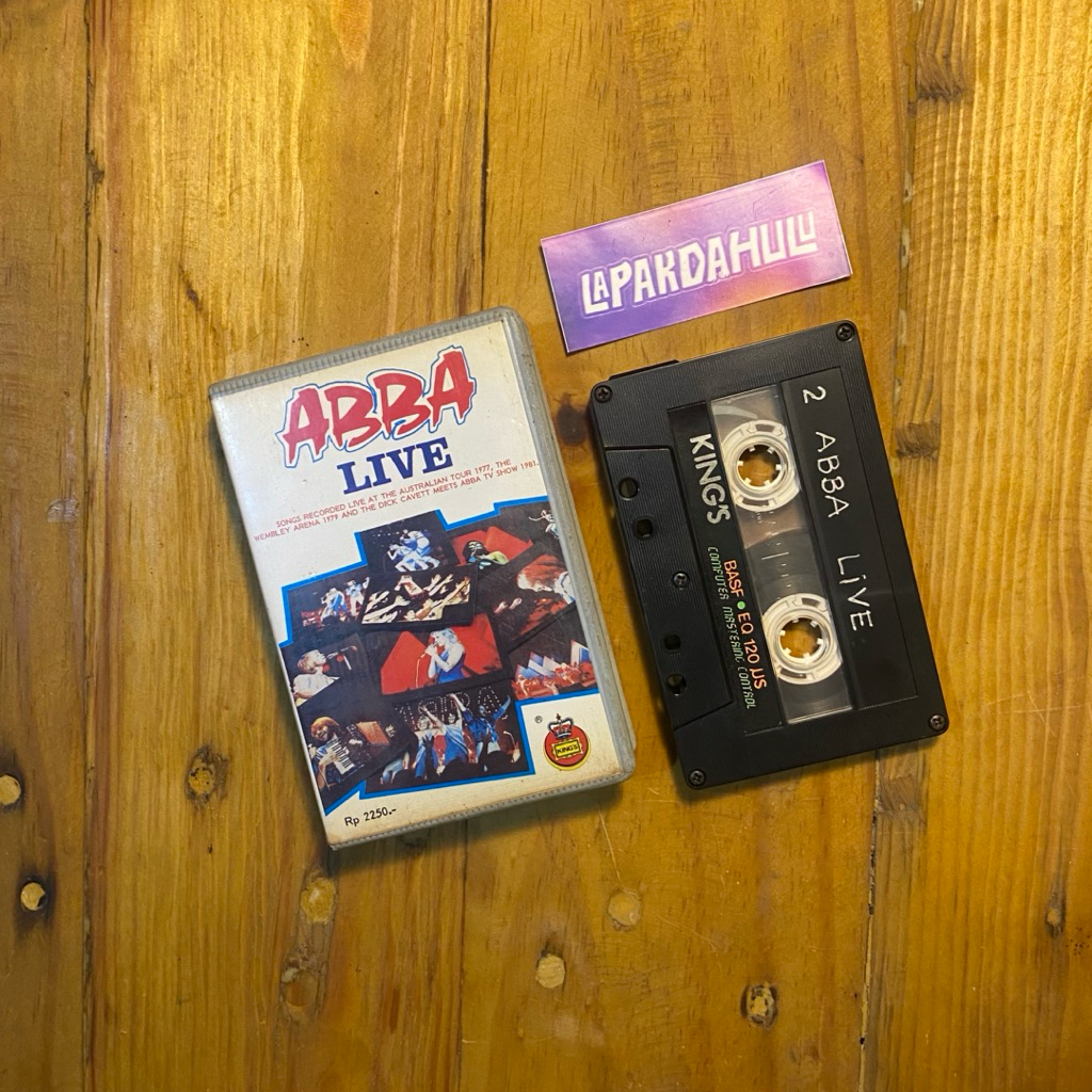 Kaset Pita Abba - Live