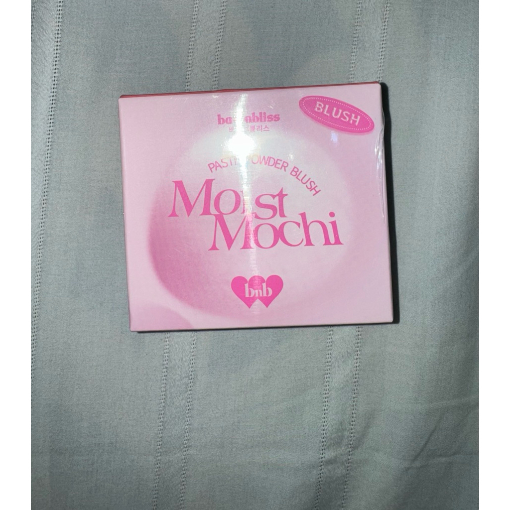 [new] barenbliss bnb moist mochi paste powder blush - berry lava