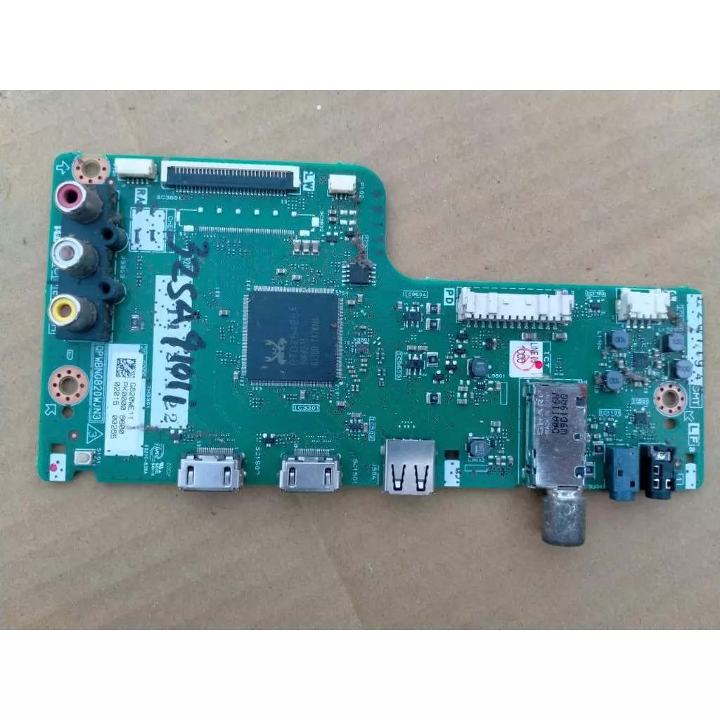 mobo tv sharp 32 inch mesin mb motherboard tv sharp lc-32sa4101i lc32sa4101i normal solo2 darma