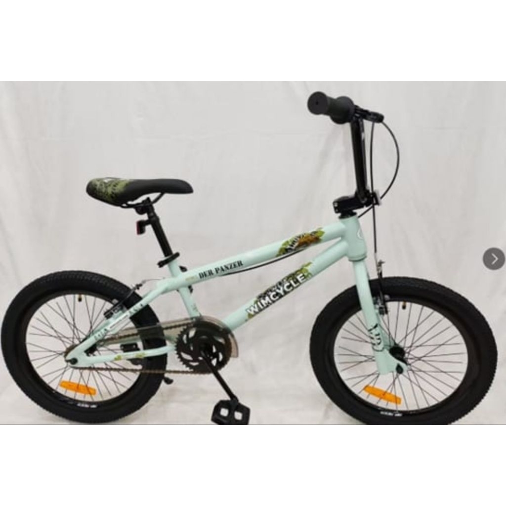 Terbaru...Wimcycle Bronco BURN Sepeda Anak Laki Laki Motif Api Bronco Burn Reactor Spitfire Bronco D