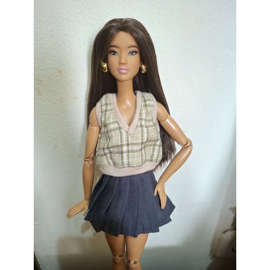 Preloved PL Barbie basic 2025 Kit asian asia face MTM made to move