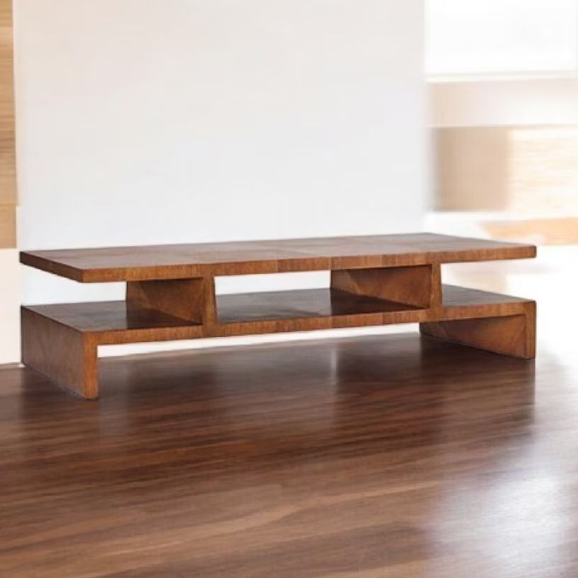 RAK TV MODERN  / MEJA TV SERBAGUNA KAYU MAHONI