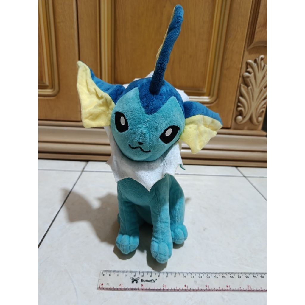Plushie Vaporeon Pokemon 3rd Round (Boneka)