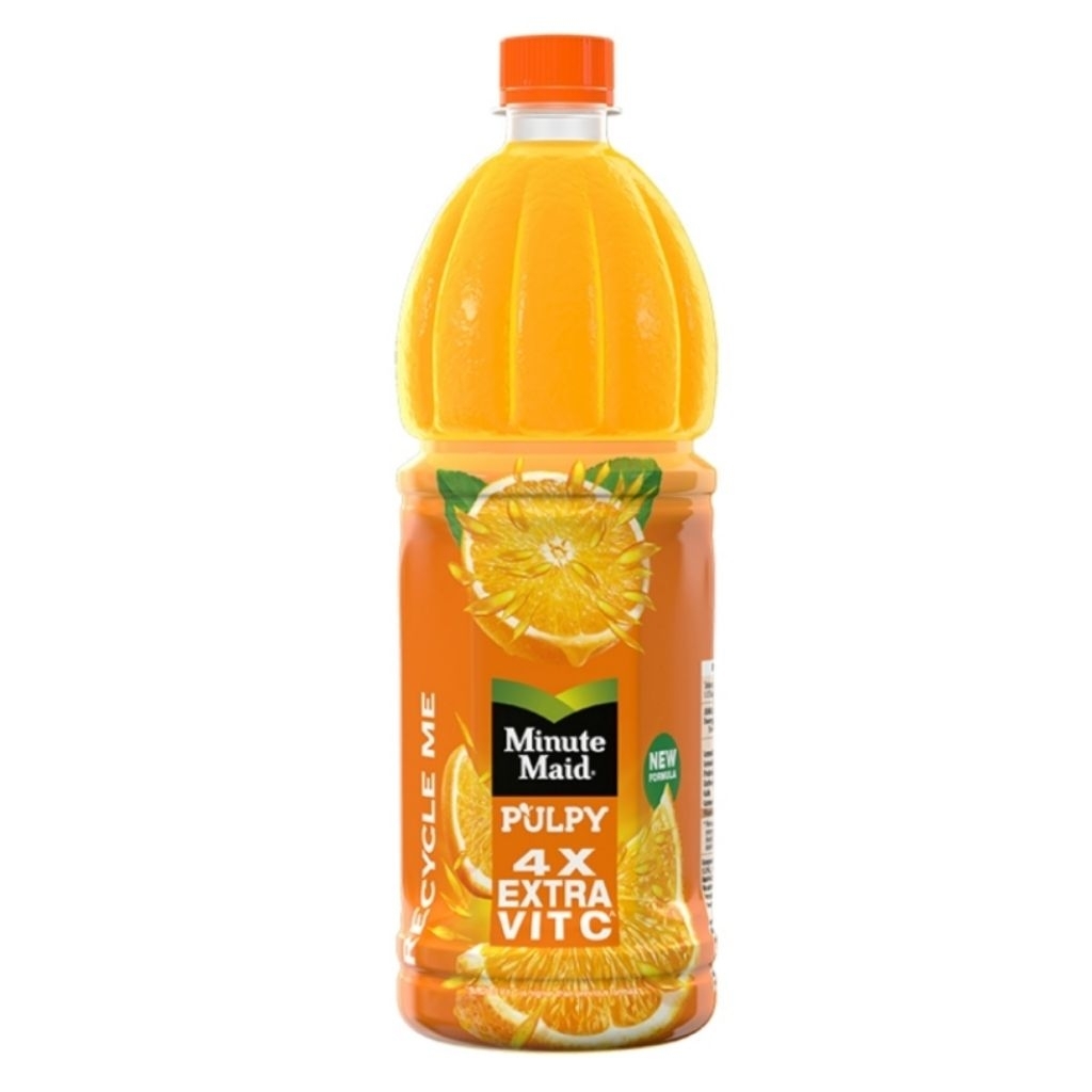 Minute Maid Pulpy Orange Minuman Jus Jeruk 1 Liter