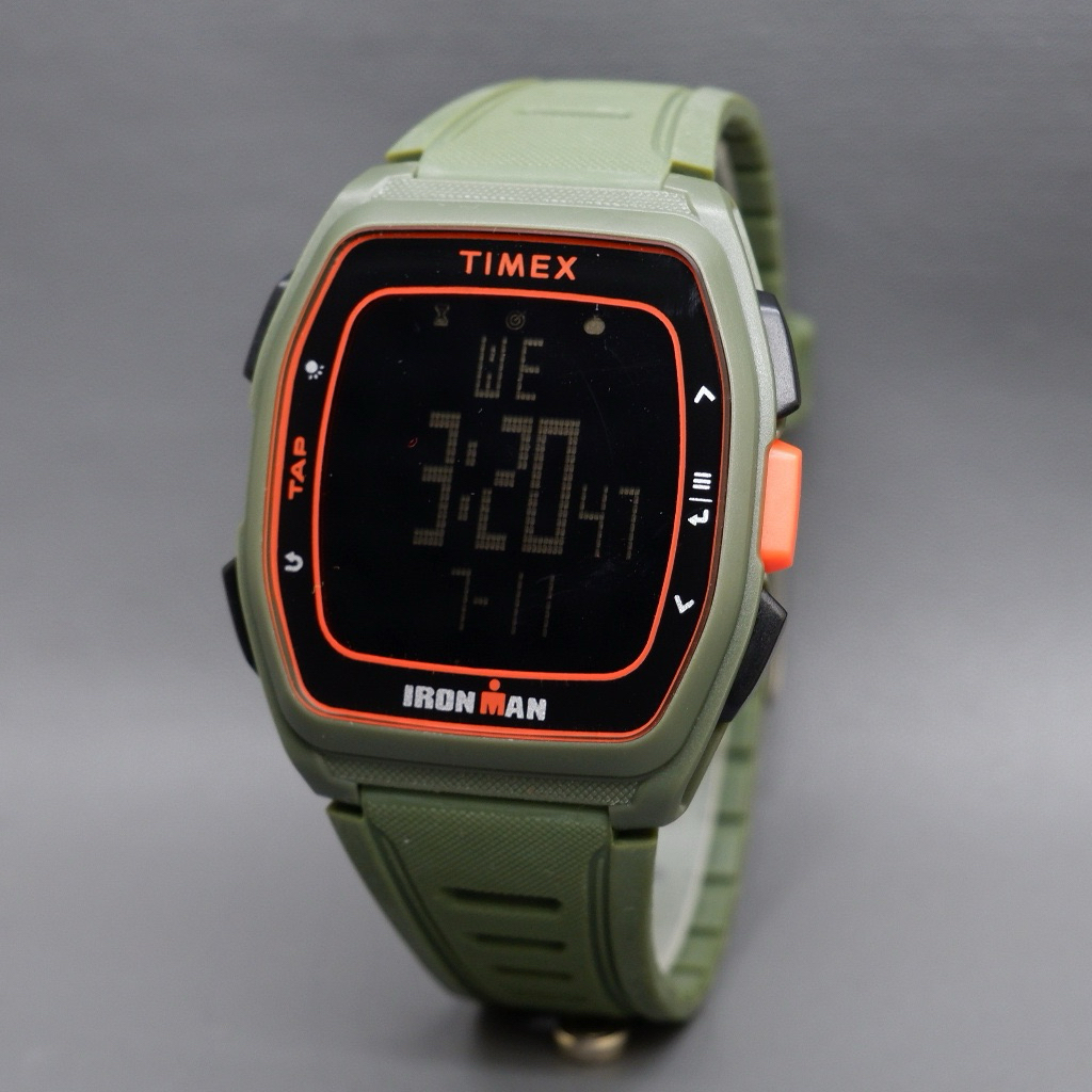 TIMEX Ironman Classic TW5M47500 - Jam Tangan Pria Digital Dial Sillicon Strap
