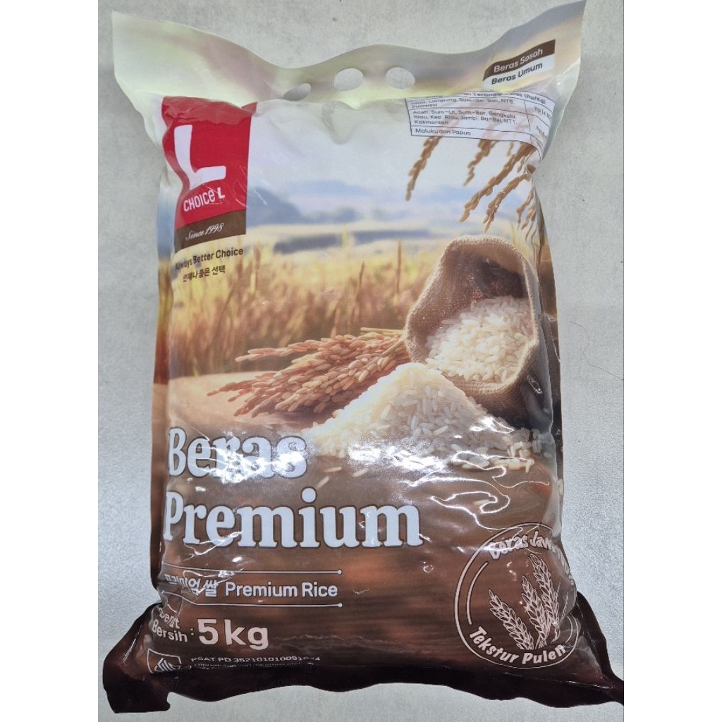 Beras Premium L CHOICE L Premium Rice 5 Kg - LM-PM.
