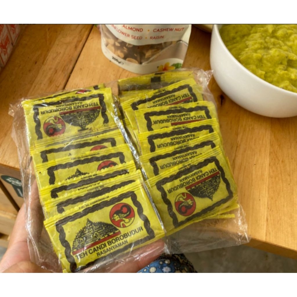 Teh Candi Wayang Borobudur 50 Sachet - Teh Wangi Asli Malang