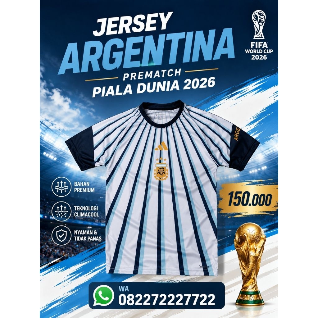 JERSEY PREMATCH ARGENTINA