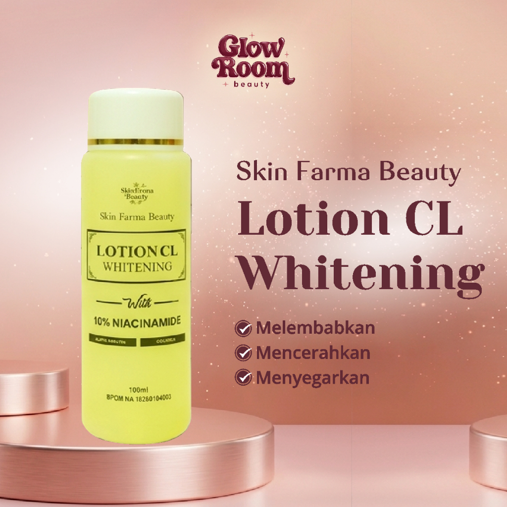 HB BODY LOTION WHITENING SkinFarma Beauty LOTION PENCERAH KULIT ORIGINAL