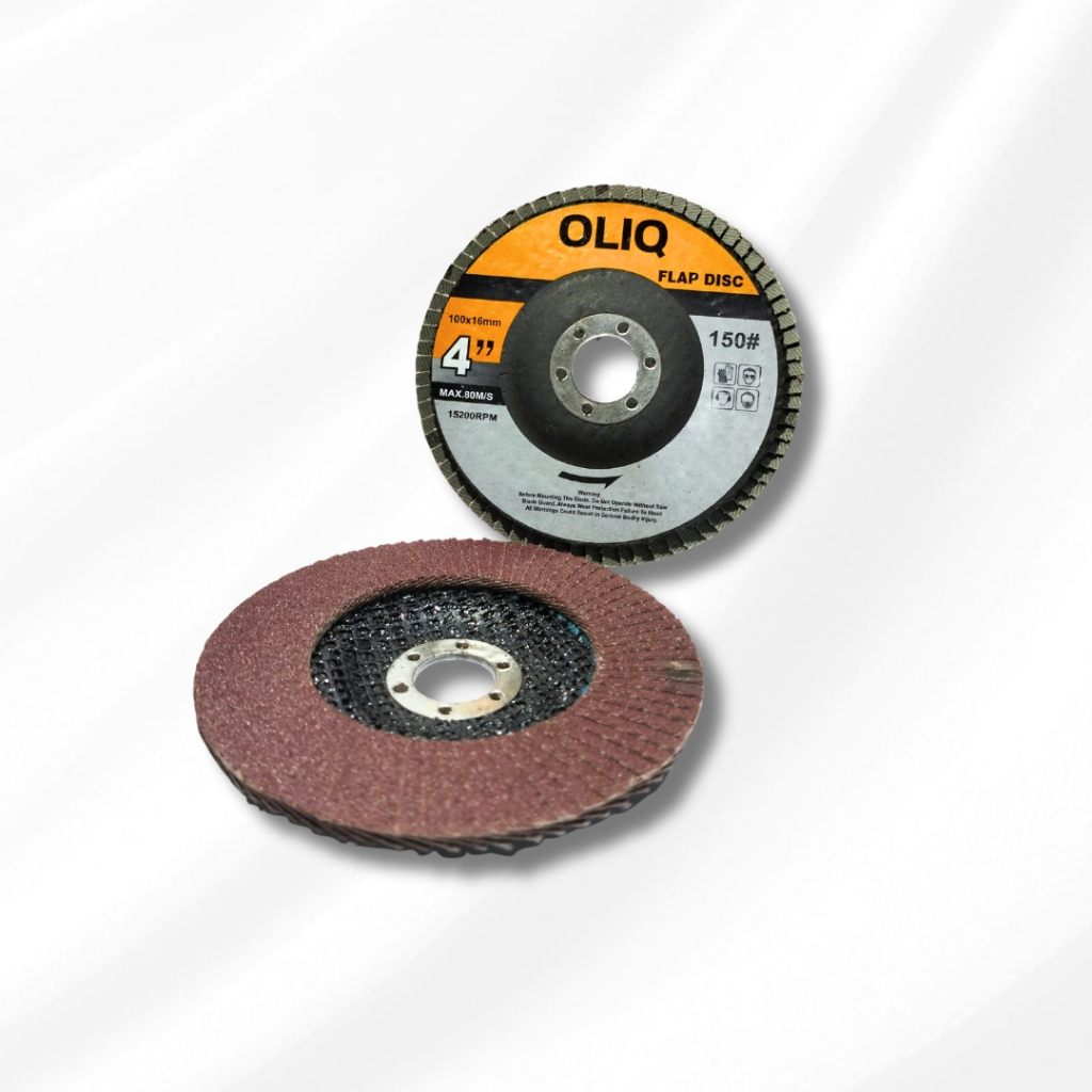 Pisau OLIQ Amplas ( Flap DISc ) | Gerinda Amplas OLIO Flap Disc 4” #150