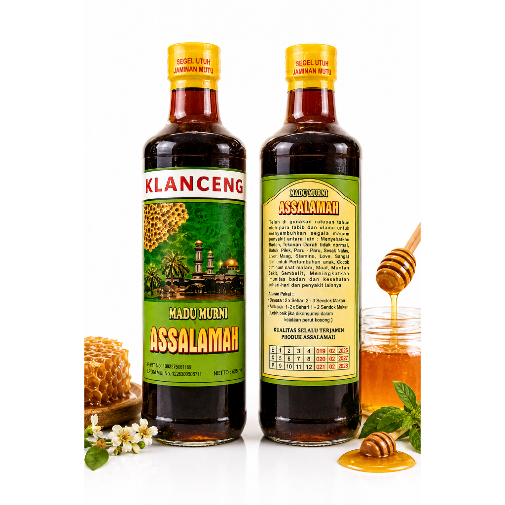 Madu As Salamah Klanceng | Madu Klanceng Asli | Madu Lebah Klanceng | Ready Stock