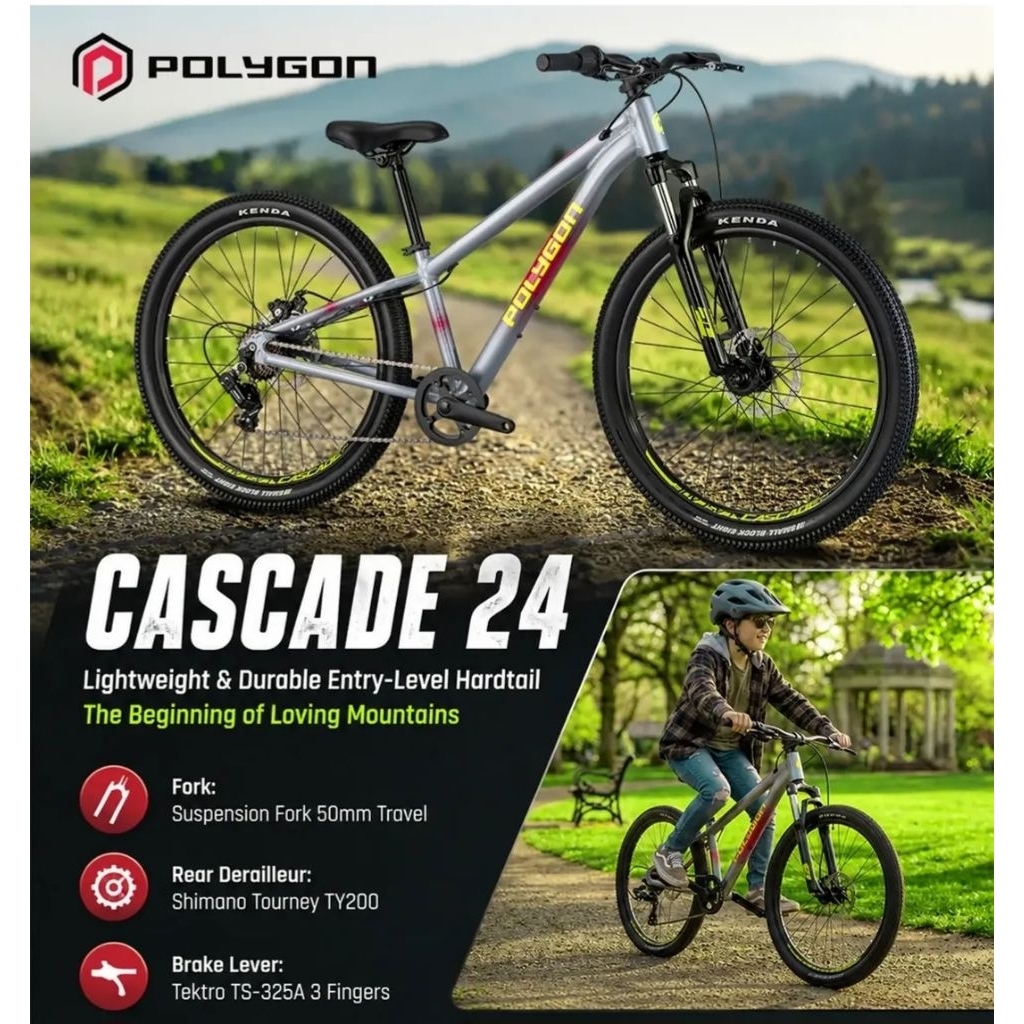 Polygon mtb 24 Cascade24 Relic 24