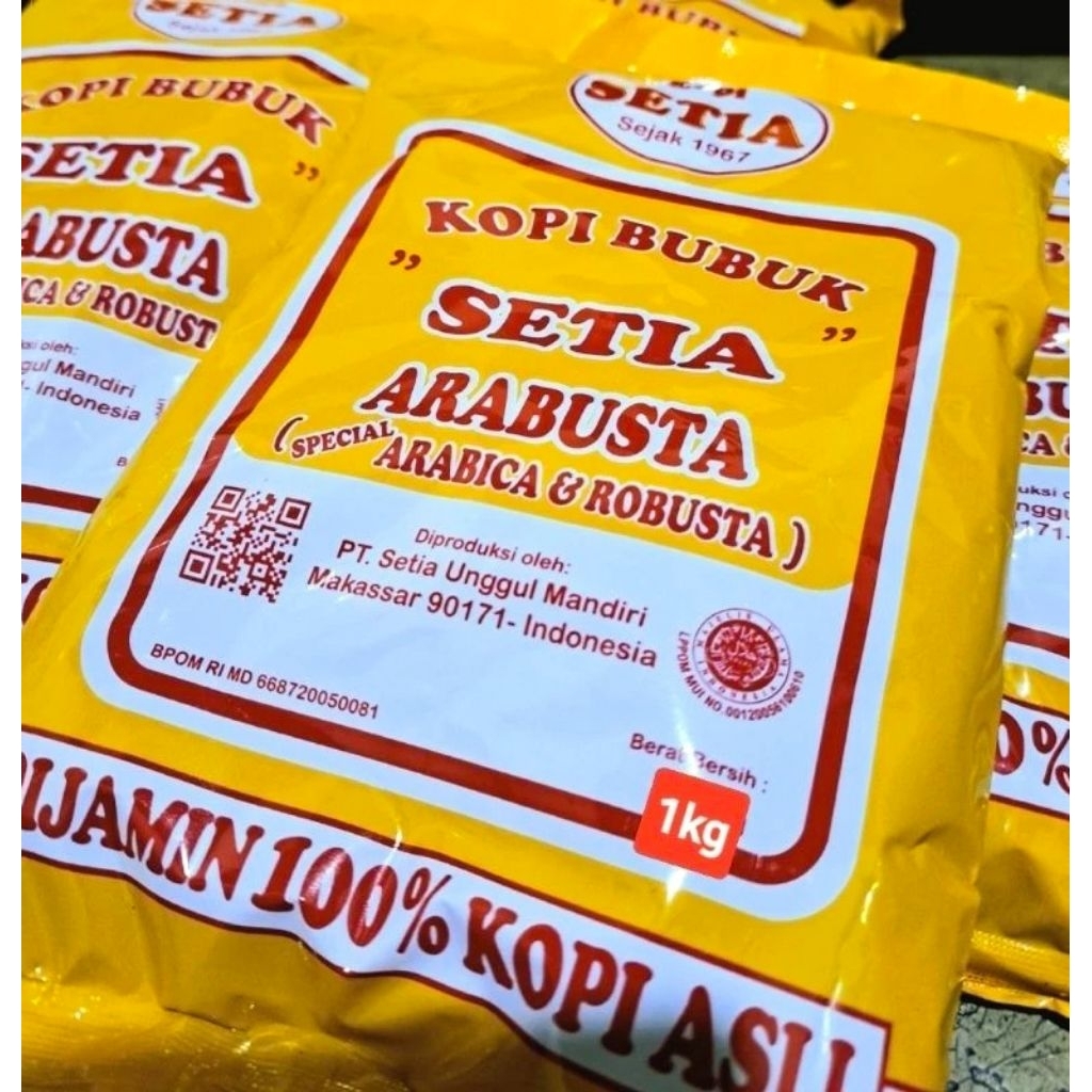KOPI SETIA SPESIAL (ARABICA ROBUSTA) ASLI TORAJA